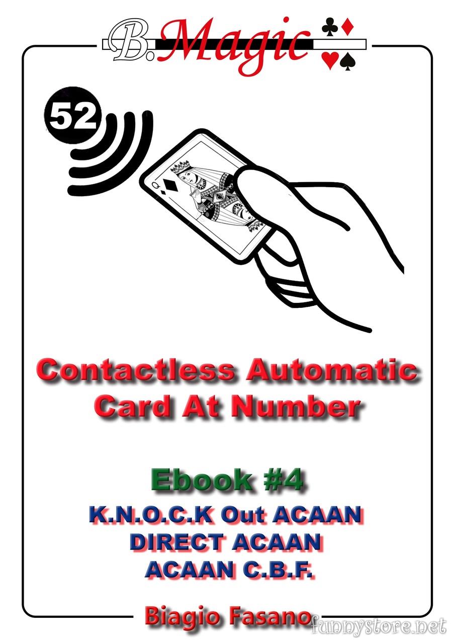Biagio Fasano - Contactless Automatic Card At Number - Ebook 4